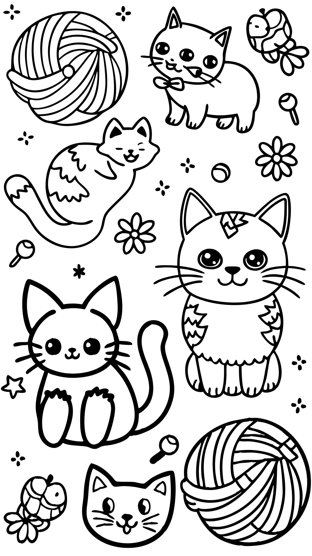 coloriages de chat gratuit